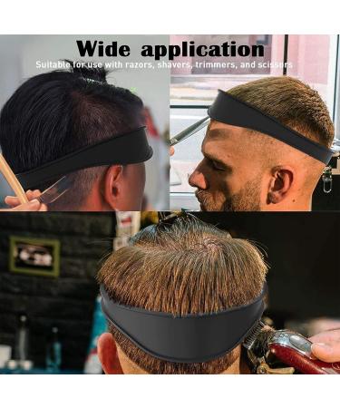 Yolispa 2 Pieces Silicone Hair Bands Hair Trimming Guide for Men Hair Cutting Tool - Buy Online on SooperMarket.com