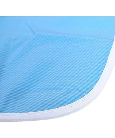Adult Bib 3Colors Adult Waterproof Mealtime Bib Double Layer Elder Dinning Clothes Protector Ideal for Inconvenience People(Blue) - Buy Online on SooperMarket.com