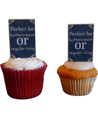 Made4You The Beatles Abbey Road - Edible Cupcake Toppers - Stand-up Wafer Cake Decorations (12) - Buy Online on SooperMarket.com