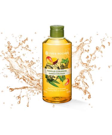 YVES ROCHER Mango & Coriander nectar shower gel. 400ml NEW