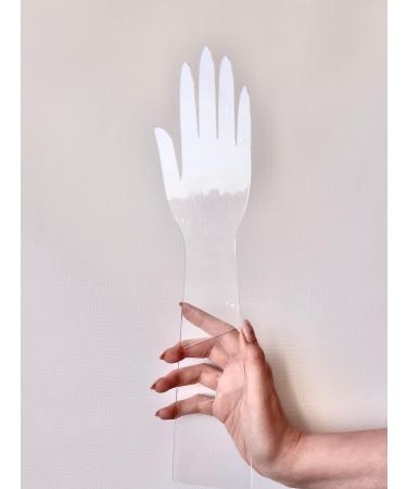 Reusable Henna Hand Acrylic Plastic Template for Homemade Henna  Mehendi Heena Beginner Kit Drawing Body Art Hena Temporary Tattoo Practice Mendi  CLEAR