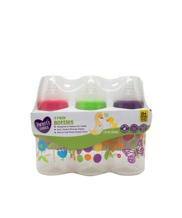 Parent's Choice BPA Free Bottles  5 oz  3 ct