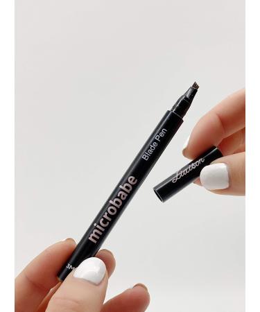 Waterproof Eyebrow Microblading Pen - Non-Smudge Bambi Brown for Thicker Fuller & Defined Brows - Buy Online on SooperMarket.com