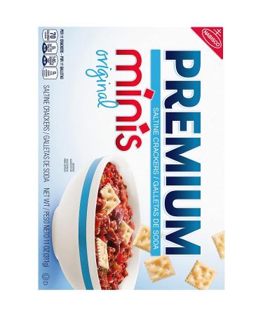 Premium Original Mini Saltine Crackers - 11 oz | High-Quality Snack Option - Buy Online on SooperMarket.com