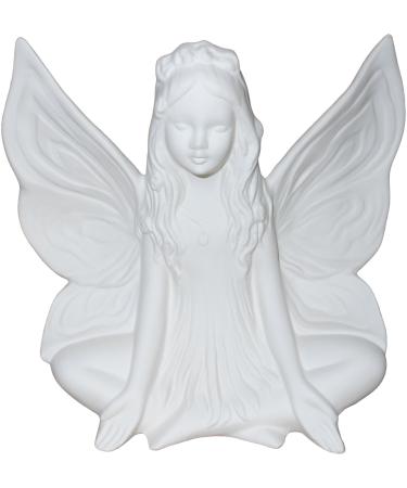 New Hampshire Craftworks Bigger Mari The Magnificent Fairy - Stunning Detail - Paint Your Own Ceramic Keepsake