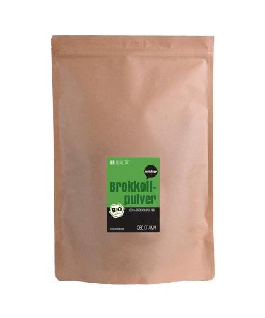 Wohltuer Organic Broccoli Powder Fresh from the field and gently ground from Germany 250 g