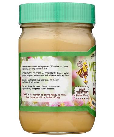 Wee Bee Naturally Raw Honey - 1 lb Pure & Organic Honey (Pack of 1) - Buy Online on SooperMarket.com