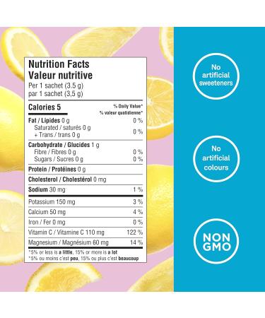 Organika Electrolytes Powder- Pink Lemonade Sachets- On the Go Hydration and Electrolyte Replenishment 3.5g x 20ct Pink Lemonade 20 Servings (Pack of 1) - Buy Online on SooperMarket.com
