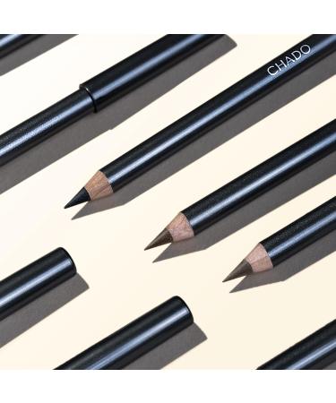 CHADO Brow Boost Eyebrow Pencil with Castor Oil - Shape Fill & Define Brows for Natural Long-Lasting Results - Precise Taupe 650 Application - Buy Online on SooperMarket.com