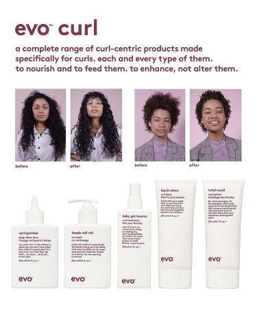 EVO Total Recoil Curl Definer - Strong Hold Moisturizing Cream - Defines Curls, Reduces Frizz, Controls Humidity - 6.70 Fl Oz - Buy Online on SooperMarket.com