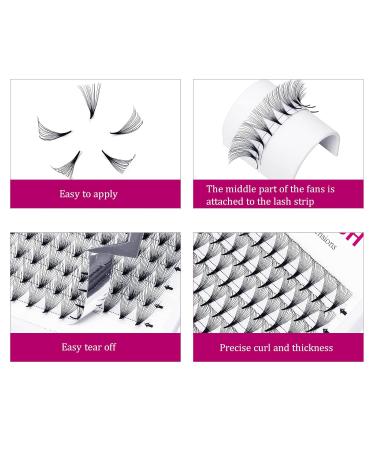 14D 0.07mm C Curl Volume Eyelashes - 11mm Artificial Lashes (1 Pack) - Premium Quality for Ultimate Volume - Buy Online on SooperMarket.com