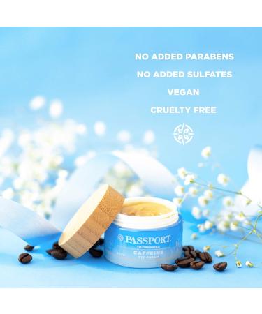 Organic Caffeine Eye Cream - Colombian Coffee Paraben-Free Brighten & Revitalize Eyes - Buy Online on SooperMarket.com