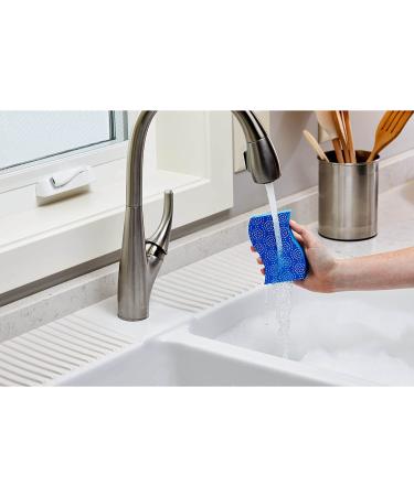 Scotch-Brite Scrub Dots Non-Scratch Scrub Sponge - Pack of 3 | Ideal for Washing Dishes and Kitchen Cleaning | Rinses Clean - Buy Online on SooperMarket.com