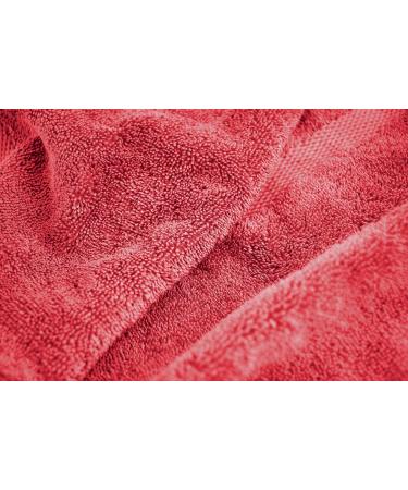 Cotton & Calm Exquisitely Fluffy 100% Cotton Wash Cloths Set - 12 Pack Coral Washcloths - 13x13 inches Face Towel for Hand, Gym & Spa - Buy Online on SooperMarket.com