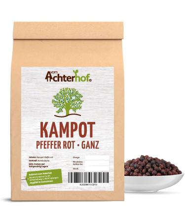 Kampot pepper red 100g finest peppercorns from Cambodia ideal for the pepper mill 100 g (1 pack)