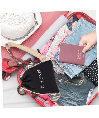 Gogogmee 3pcs Hair Dryer Storage Bag Pouches Hairdryer Storage Bag for Bathroom Travel Bag Kit Sack Fabric - Buy Online on SooperMarket.com