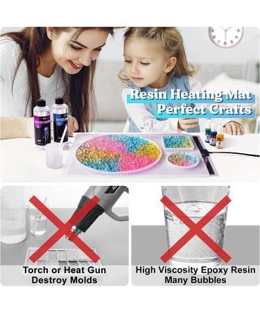 LET'S RESIN Resin Heating Mat for Fast Curing | Lightweight Epoxy Resin Dryer Mat - Buy Online on SooperMarket.com