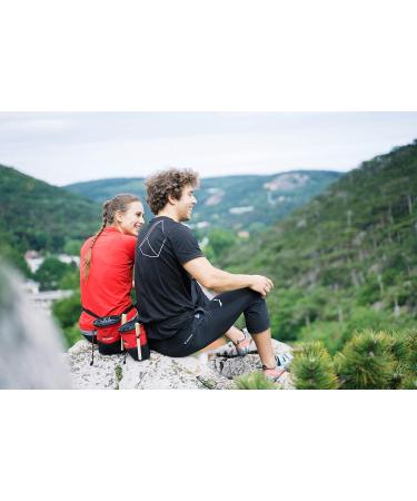 Shop Seven Mountains Boulder Accessories - Black & Red Chalk Bag Set with Bamboo Brush & Chalkball for Ultimate Climbing Safety - Buy Online on SooperMarket.com