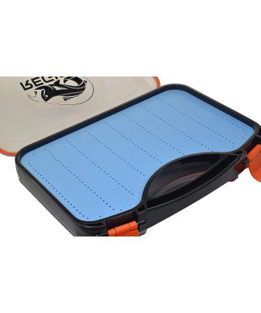 Region Fishing Extra Large Double Sided Waterproof Boat Fly Box with Handle - 424 Slots - Ideal for Streamers and Nymphs - Buy Online on SooperMarket.com