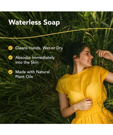 NORTH AMERICAN HERB & SPICE EssentiaClenz Waterless Soap - 8 fl oz | Cleans Wet & Dry Hands with Essential Oils - Shop Internationally - Buy Online on SooperMarket.com