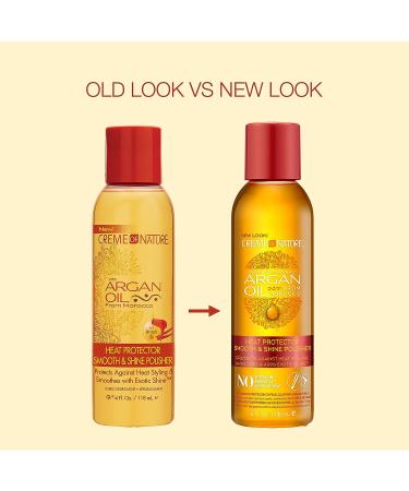 Creme of Nature Argan Oil Hair Polisher - 4 fl oz (Pack of 1) | Smooth & Shine, Anti Frizz Control - Buy Online on SooperMarket.com