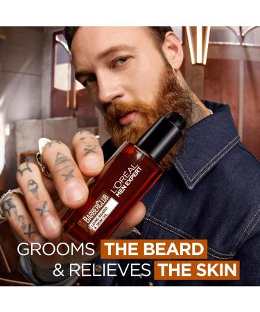 L'Or al Paris Men Expert Barber Club Beard Oil Cedarwood 30ml - Pack of 1 - Buy Online on SooperMarket.com