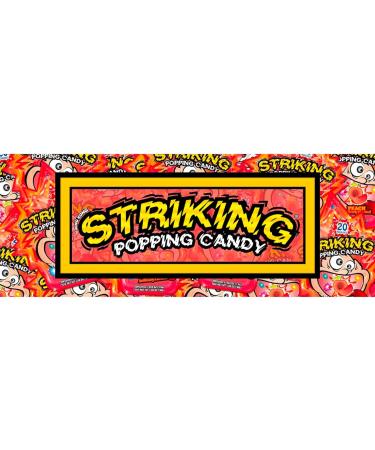 Striking Popping Candy Green Apple Flavour 15g (Pack of 4) - Buy Online on SooperMarket.com