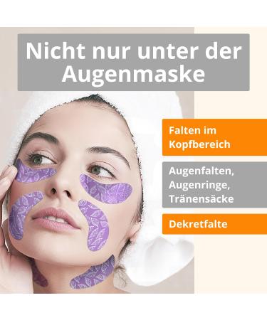 Amathings Reusable Silicone Eye Pads - Anti-Aging Tear Bags & Wrinkles Relief | 100% Eco-Friendly | 2 Pairs in Quality Storage Box - Buy Online on SooperMarket.com