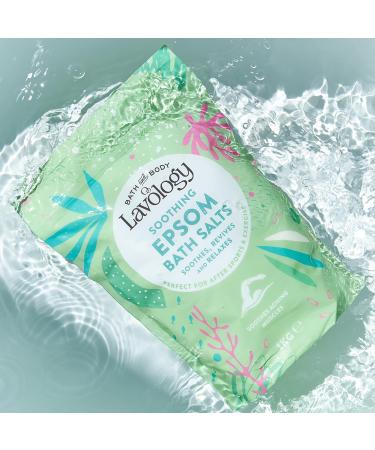 Lavology Epsom Bath Salts - 1kg Pack of 1 - All Natural Ingredients for Soothing Relaxation - Buy Online on SooperMarket.com