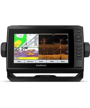 Garmin ECHOMAP UHD 73cv  7" Keyed-Assist Chartplotter with U.S. LakeVu g3 and GT24UHD-TM transducer - Buy Online on SooperMarket.com