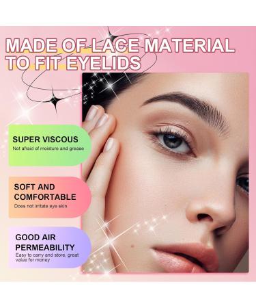 Double Eyelid Sticker 100 Invisible Eyelid Tapes Waterproof Eyelid Tapes Invisible Lace Eyelid Tape Breathable False Eyelash Adhesives Adhesive Eyelid Strip for Saggy Droopy Eyelids (olive type) - Buy Online on SooperMarket.com