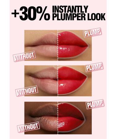 Intense Heat Plumping Lip Gloss with Chili Extract | Juicy & Full Lips | 30% Plumper Look | Glossy Shine | Mirror Finish  - Buy Online on SooperMarket.com