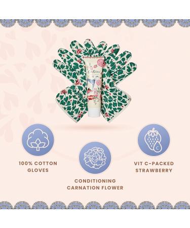Cath Kidston Beauty Artist Kingdom Gardening Gloves Set with 100ml Hand Cream - 235g Gardener's Gloves Included - Buy Online on SooperMarket.com