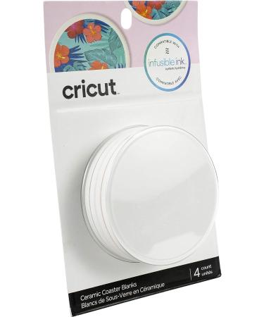Cricut Coaster Blanks - Ceramic Infusible Ink - White Circle - Buy Online on SooperMarket.com