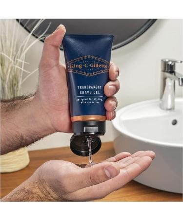 King C. Gillette Men's Transparent Shaving Gel 150ml - Buy Online on SooperMarket.com