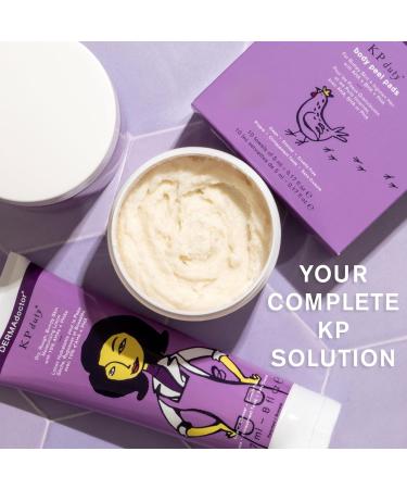 DERMAdoctor KP Bump Eraser Body Scrub & Lotion Kit | Exfoliating Keratosis Pilaris Treatment with 10% AHAs + PHAs | 8oz Each - Smooth Dry Skin Naturally - Buy Online on SooperMarket.com