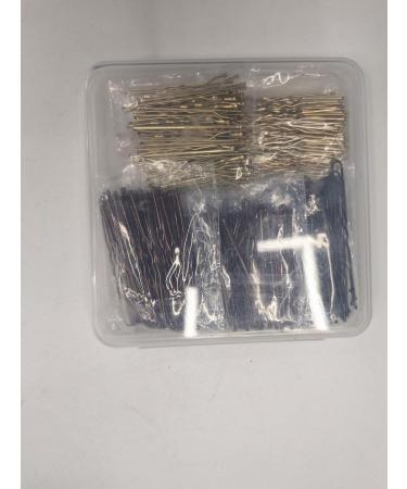Bobby Pins 300 Hair Pins for Women Hair Grips U Shaped Hair Pins for Buns Hair Grips for Thick Hair Invisible Wave Hairgrip Hair Styling Pins with Storage Box (Black & Blonde & Brown) - Buy Online on SooperMarket.com