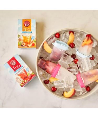 Teapot Frio Tea 6 Series Pack - Raspberry Lemon Currant Lemon Peach-Maracuja Rhubarb Cherry Iced Tea Lemon & Peach - 18 Double Chamber Bags - Buy Online on SooperMarket.com