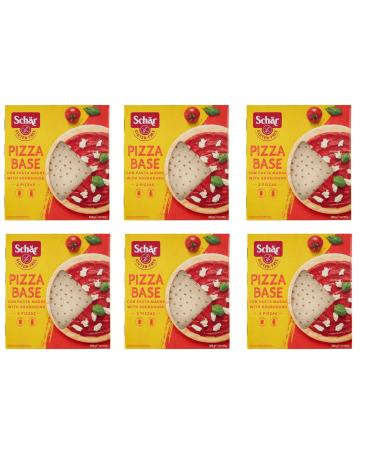 6x Sch r Gluten Free Pizza Base Pizza base with sourdough (2 x 150g) 300g gluten -free product finished in 15 min formulated for celiac disease