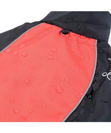 Ranphy Waterproof Dog Jacket for Medium & Large Dogs - Reflective Breathable Ultra-Light Rain Cover - Abdominal Protection for Dachshunds & Labradors (7XL 85cm Chest) - Buy Online on SooperMarket.com