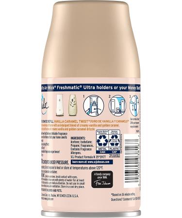 Glade Automatic Spray Refill Vanilla Caramel Twist 6.2 Oz - Home & Bathroom Air Freshener - Buy Online on SooperMarket.com