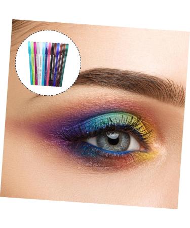 BELLIFFY 14pcs Eyeshadow Pencil Set Eyeliner Stamp Lip Liner Quick Drying Eyeliner Plastic - Buy Online on SooperMarket.com