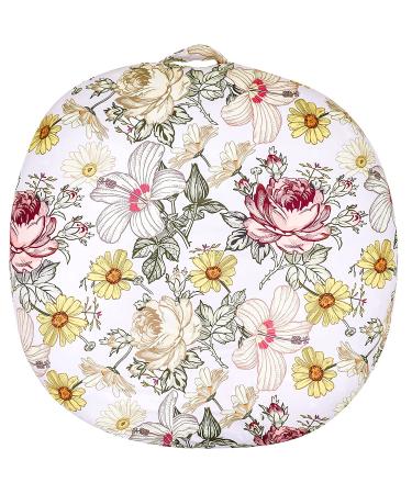 Soft Floral Newborn Lounger Cover | Removable Slipcover for Infant Lounger Pillow - Buy Online on SooperMarket.com