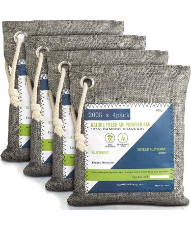 Nature Fresh Air Cleaner bag - activated bamboo coal air purification bags for the smell of odor for home activated carbon air fresheners