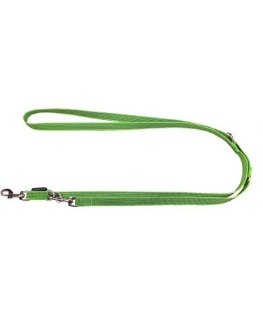 Adjustable Dog Leash - Double-Lined for Medium & Large Dogs | 2m Neon Green | Durable & Comfortable - Buy Online on SooperMarket.com