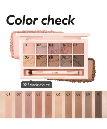 Clio Pro Eye Palette 09 Botanic Mauve - High Pigment Eyeshadow Palette - Buy Online on SooperMarket.com
