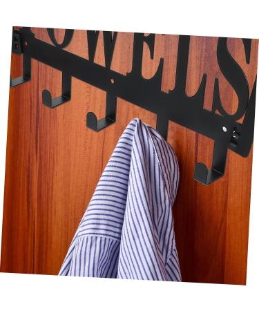 Alipis 1pc Door Hook Hand Towel Hook Towel Hooks Door Towel Hanger Iron Storage Hook Jewelry Back Door - Buy Online on SooperMarket.com