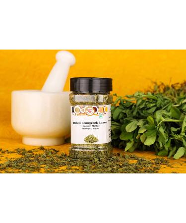 Premium Taj Kasoori Methi Fenugreek Leaves - 1oz (28g) Pack - Buy Online on SooperMarket.com