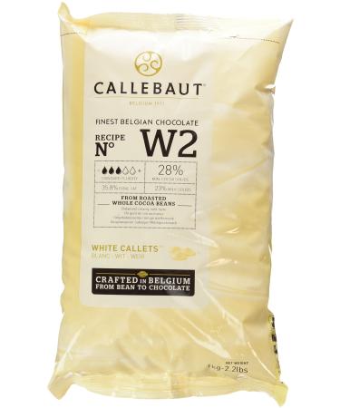 Callebaut Select White Chocolate Baking Callets 1 kg 1 kg (Pack of 1)