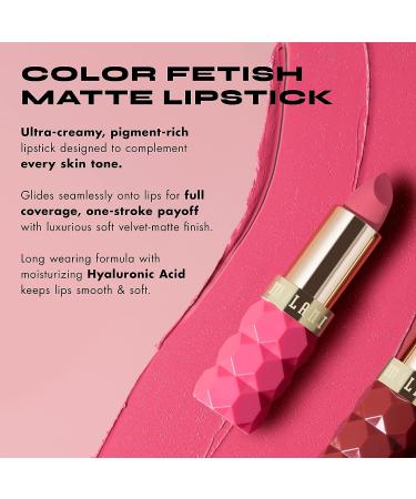 Milani Color Fetish Matte Lipstick in Poppy - Long-Lasting Formula for Bold and Beautiful Lips - Buy Online on SooperMarket.com